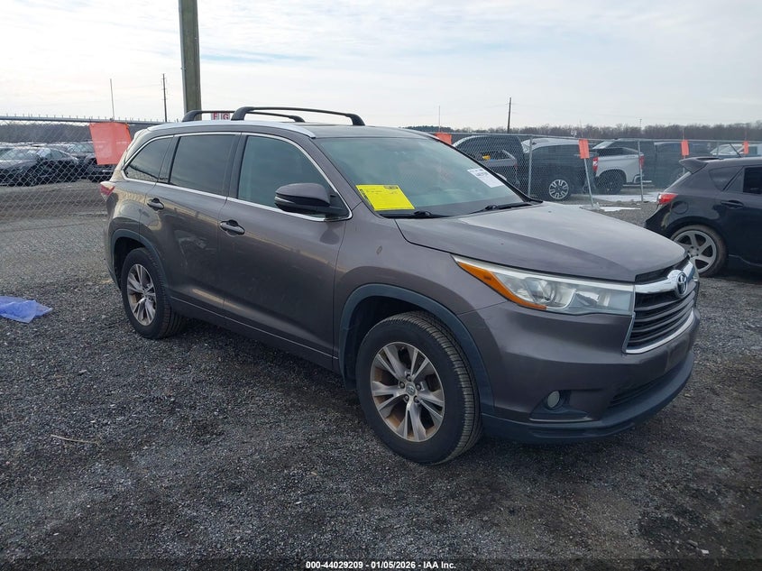 2015 Toyota Highlander Xle V6