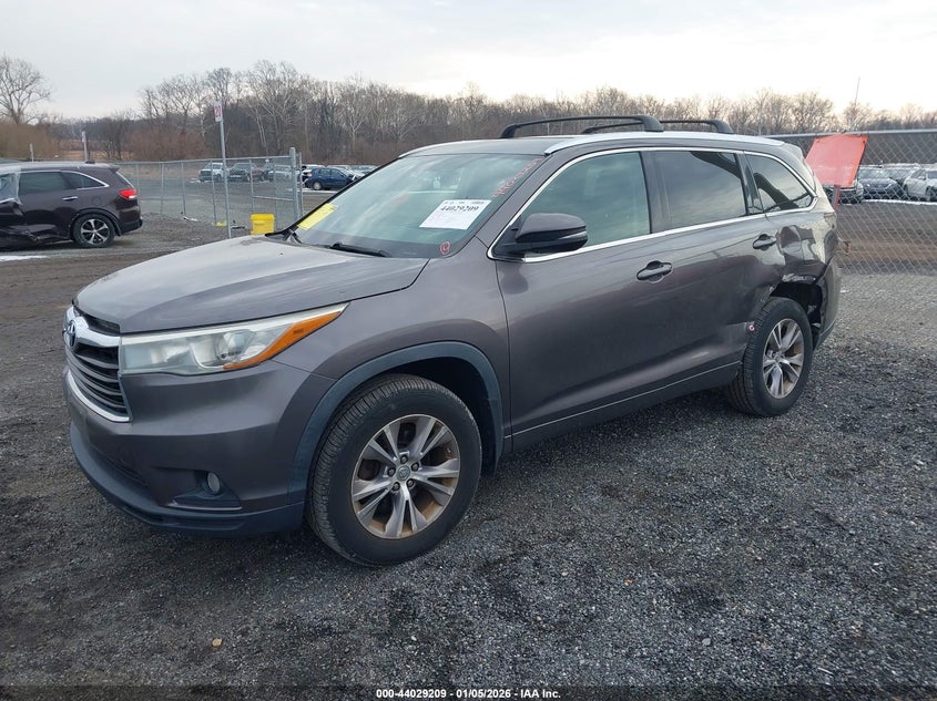 2015 Toyota Highlander Xle V6