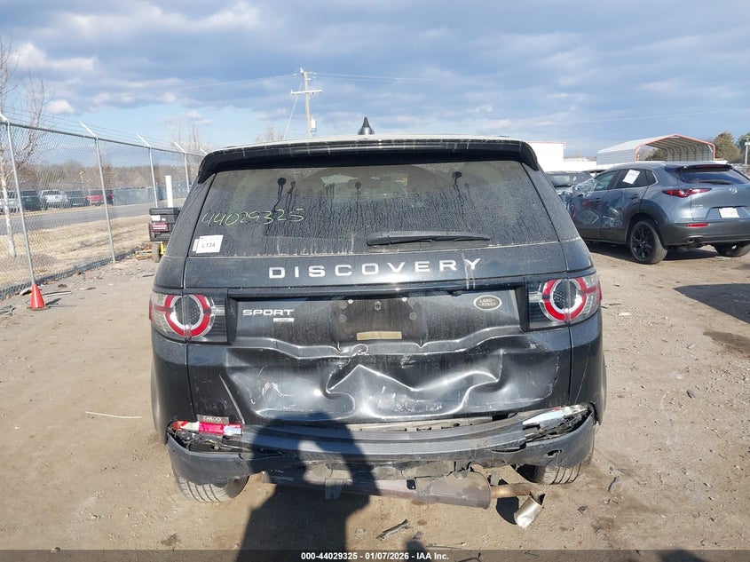 2018 Land Rover Discovery Sport Hse VIN: SALCR2RX0JH747558 Lot: 44029325