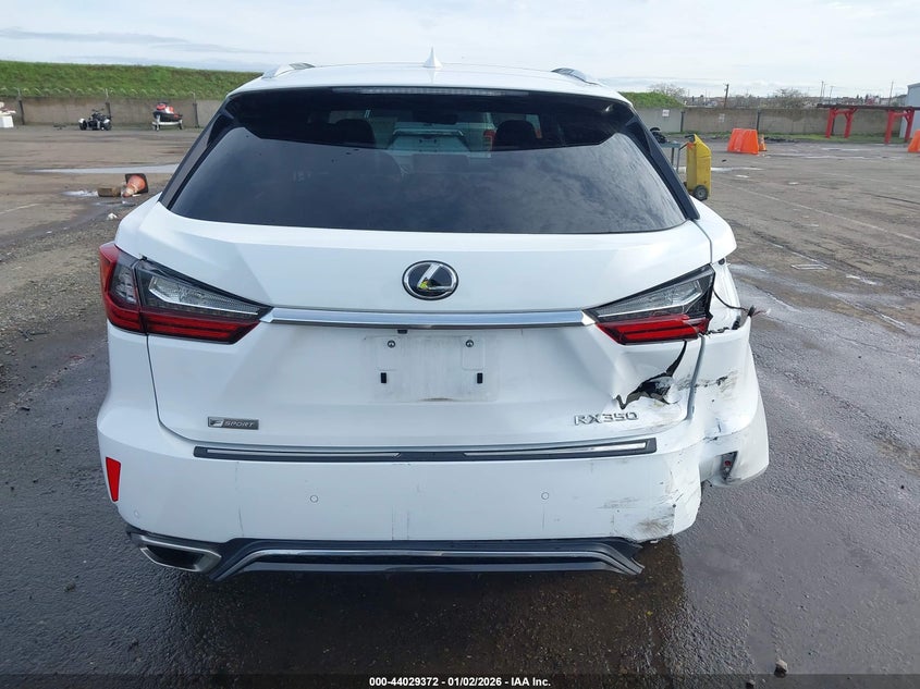 VIN 2T2BZMCA1HC126293 2017 LEXUS RX 350 F SPORT