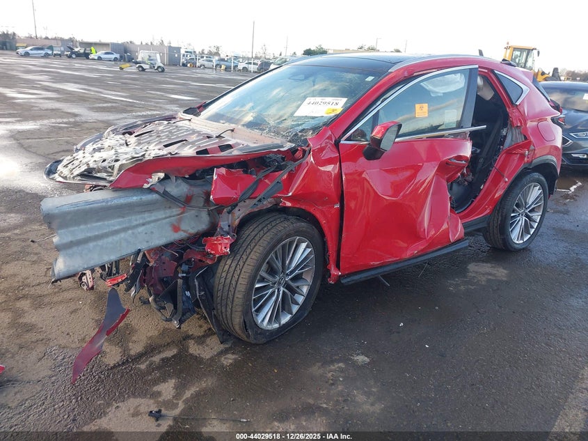 Vin: jtjhkcez0n2003561, lot: 44525287, lexus nx 350h luxury 20222