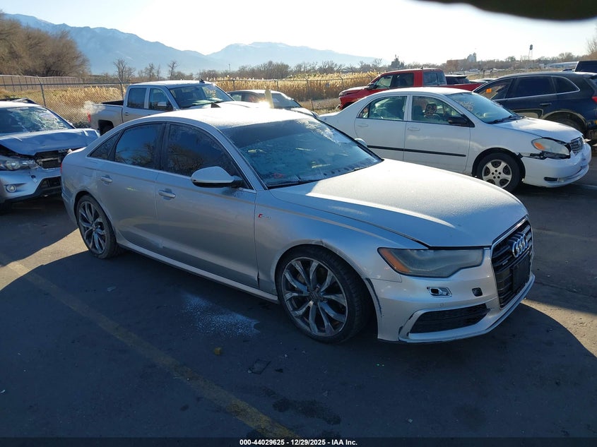 WAUHGAFC9EN128587 2014 Audi A6 3.0T Premium Plus auction photo 1