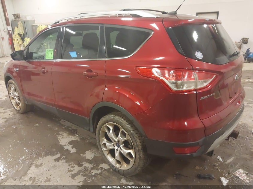 Vin: 1fmcu9j93dua24130, lot: 44525416, ford escape titanium 20133