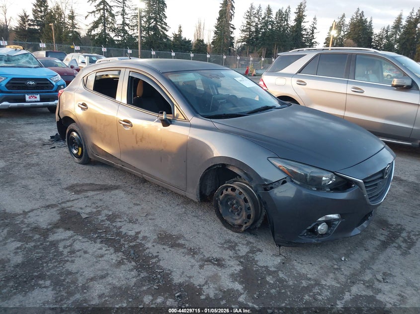 JM1BM1K71E1162847 2014 Mazda Mazda3 I Sport auction photo 1
