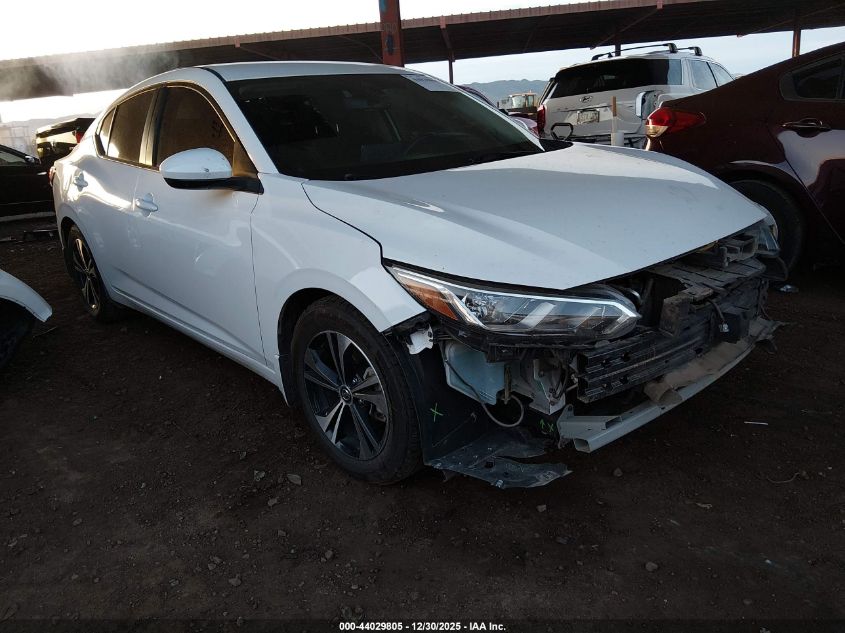 2022 Nissan Sentra Sv Xtronic Cvt