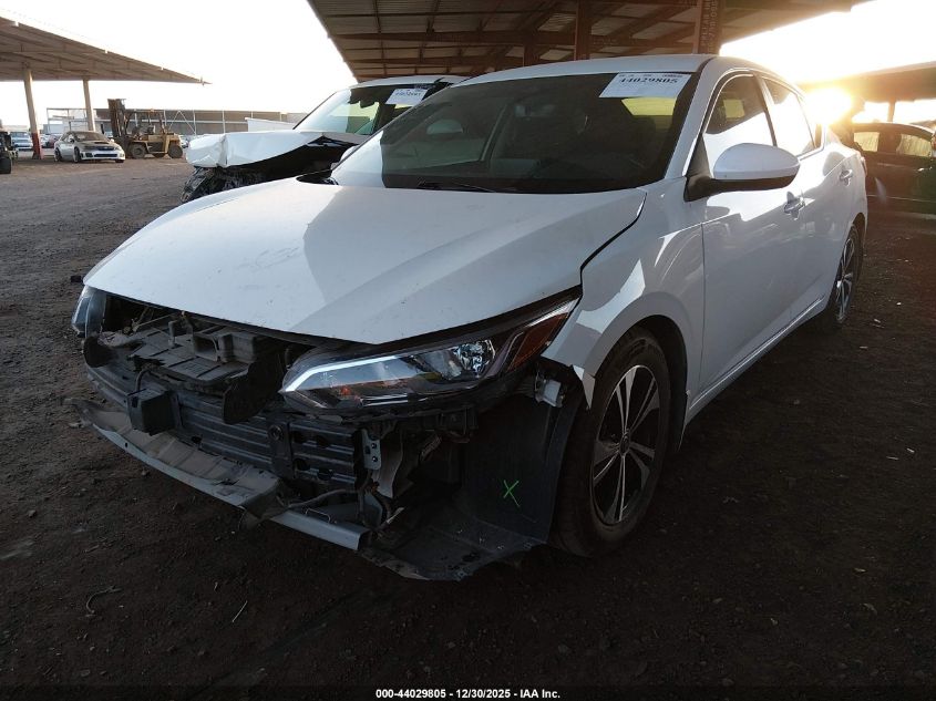 2022 Nissan Sentra Sv Xtronic Cvt