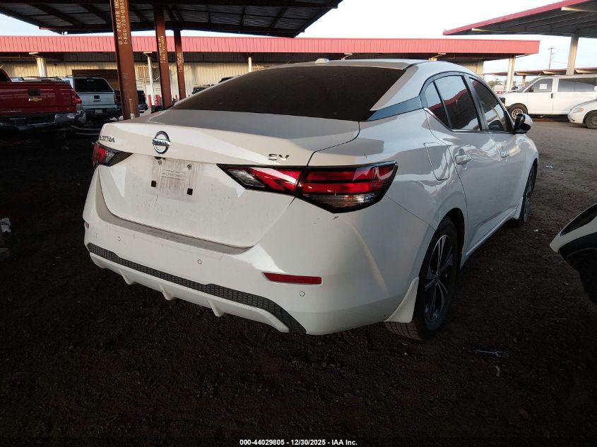 2022 Nissan Sentra Sv Xtronic Cvt