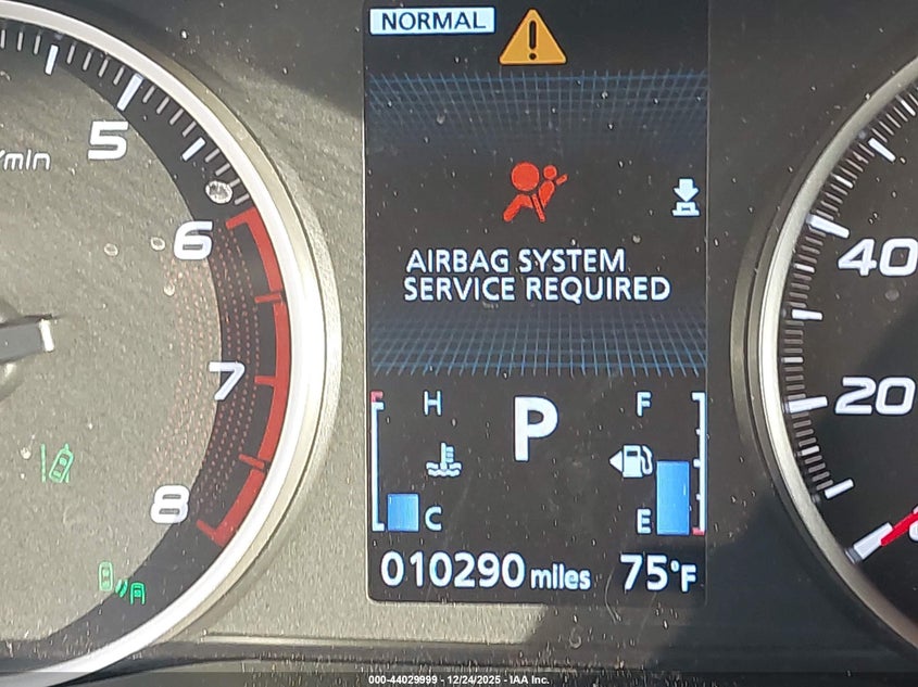 2025 Mitsubishi Eclipse Cross Sel VIN: JA4ATWAA6SZ006027 Lot: 44029999