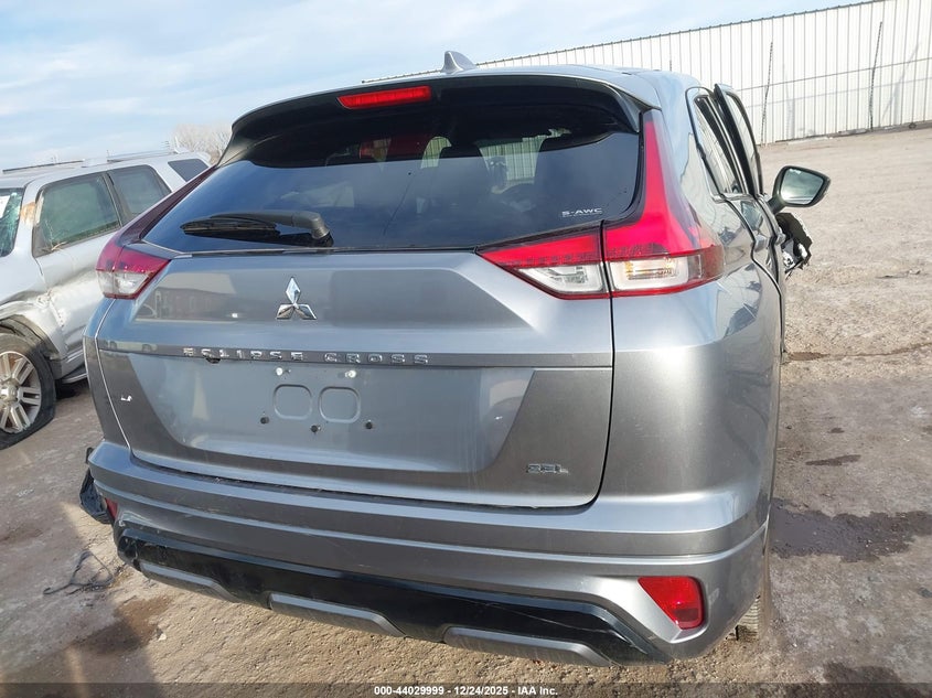 2025 Mitsubishi Eclipse Cross Sel VIN: JA4ATWAA6SZ006027 Lot: 44029999