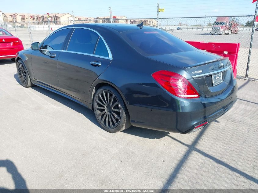 2015 Mercedes-Benz S 550