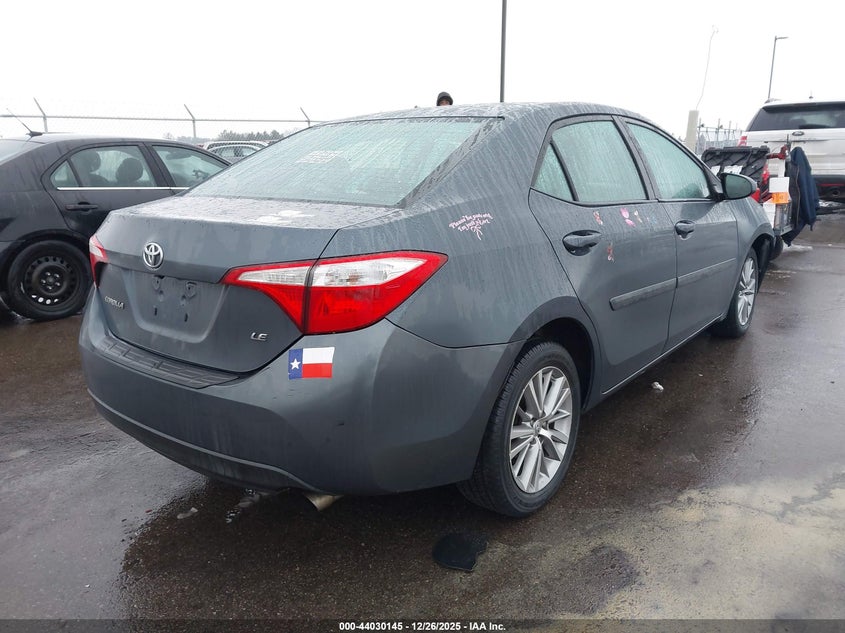 2015 Toyota Corolla Le Plus