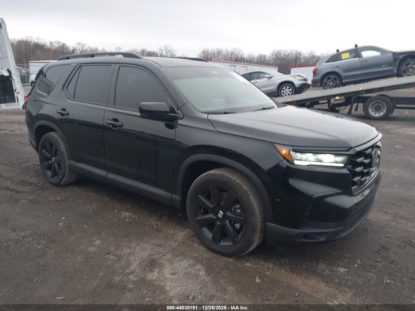 5FNYG1H91SB177118 2025 Honda Pilot Black Edition auction photo 1