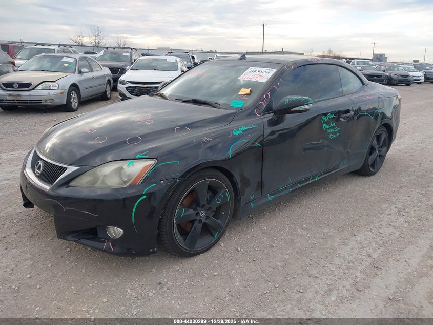 Vin: jthff2c26a2506650, lot: 44526067, lexus is 250c 20102