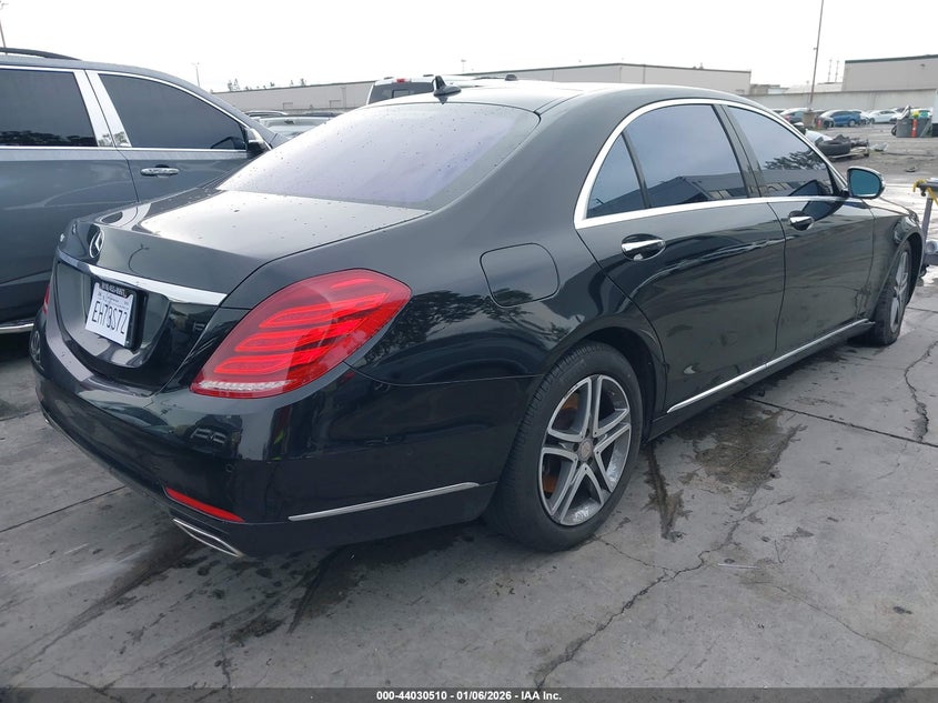 2016 Mercedes-Benz S 550