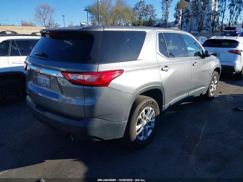 VIN 1GNERFKW5LJ276728 2020 CHEVROLET TRAVERSE FWD LS