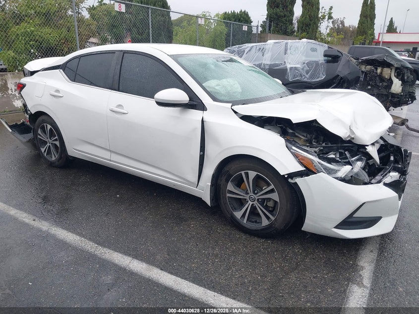3N1AB8CV9LY239273 2020 Nissan Sentra Sv Xtronic Cvt auction photo 1