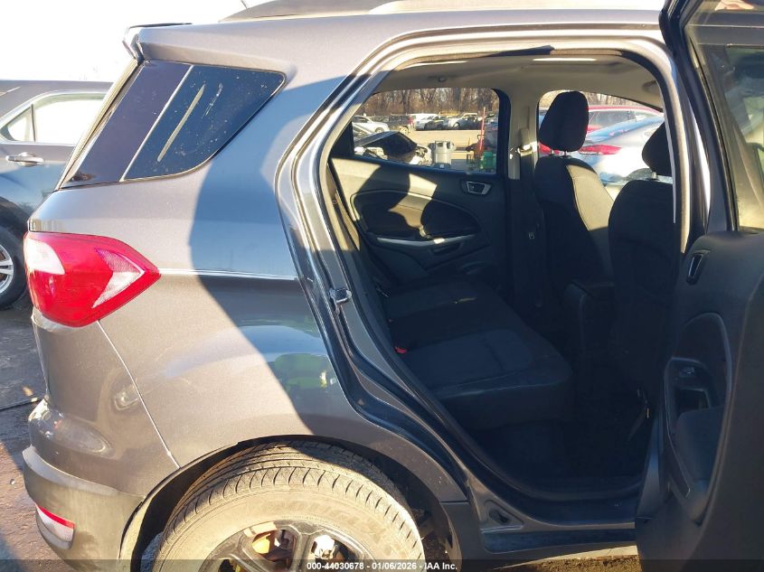 2020 Ford Ecosport Se VIN: MAJ6S3GL7LC369291 Lot: 44030678