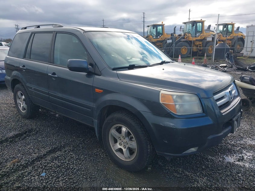 2HKYF18596H503089 2006 Honda Pilot Ex-L auction photo 1