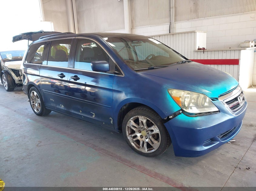 5FNRL38425B121158 2005 Honda Odyssey Ex auction photo 1