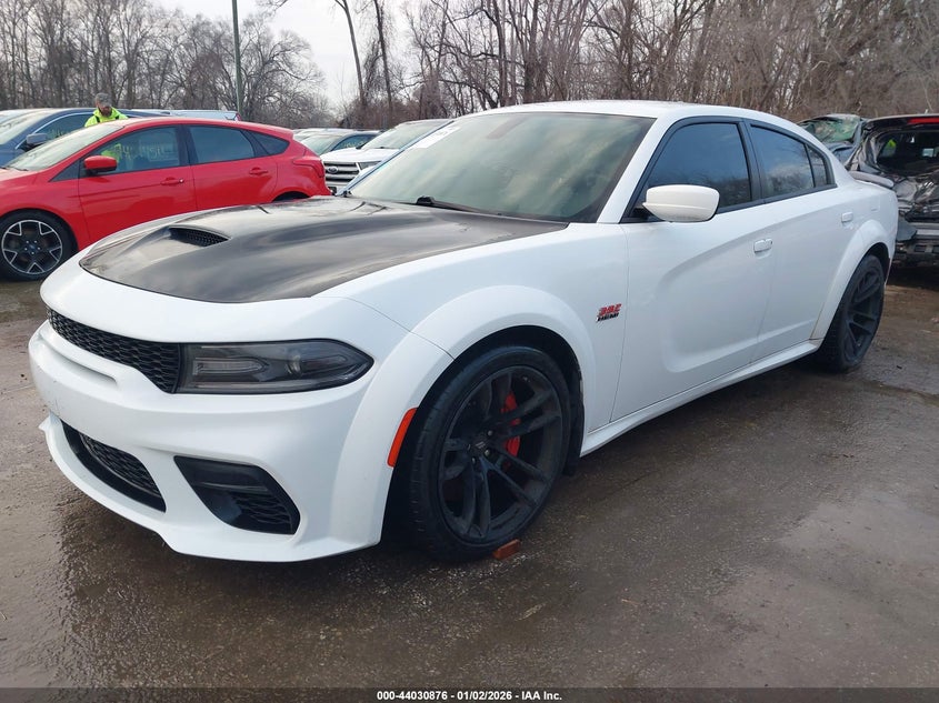 Vin: 2c3cdxgj9mh614818, lot: 44526645, dodge charger scat pack widebody rwd 20212
