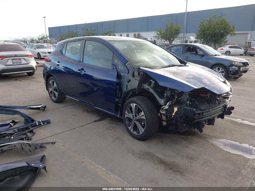 1N4AZ1CV9NC555029 2022 Nissan Leaf Sv 40 Kwh auction photo 1