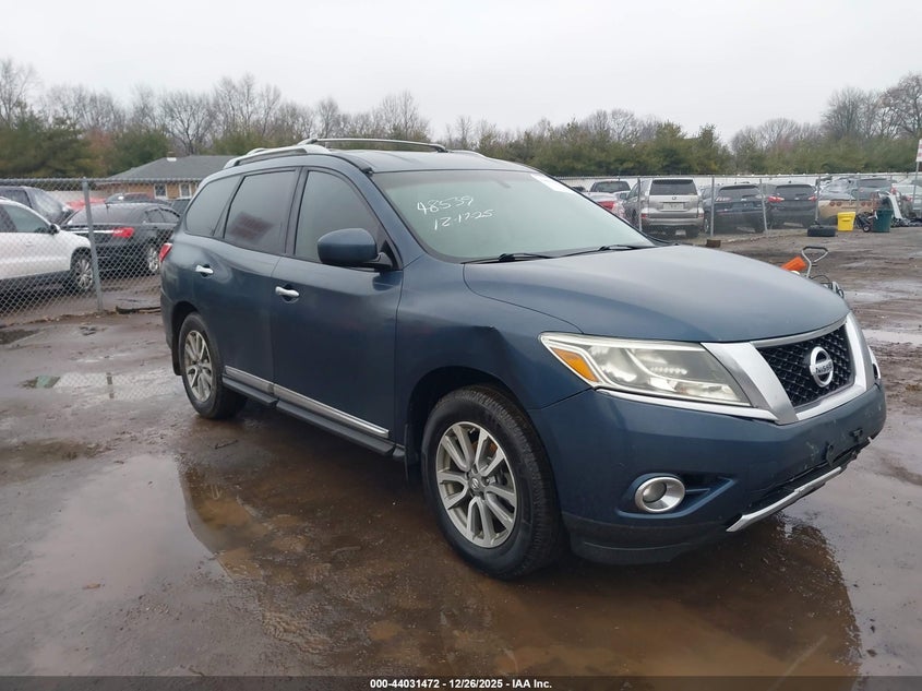5N1AR2MN2DC605097 2013 Nissan Pathfinder Sl auction photo 1