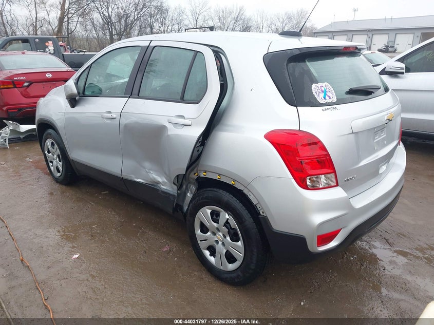 VIN KL7CJKSB7HB071391 2017 CHEVROLET TRAX LS