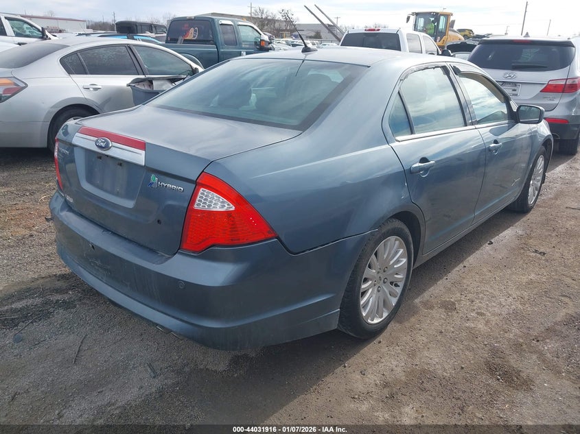 2011 FORD FUSION HYBRID auction photo 4