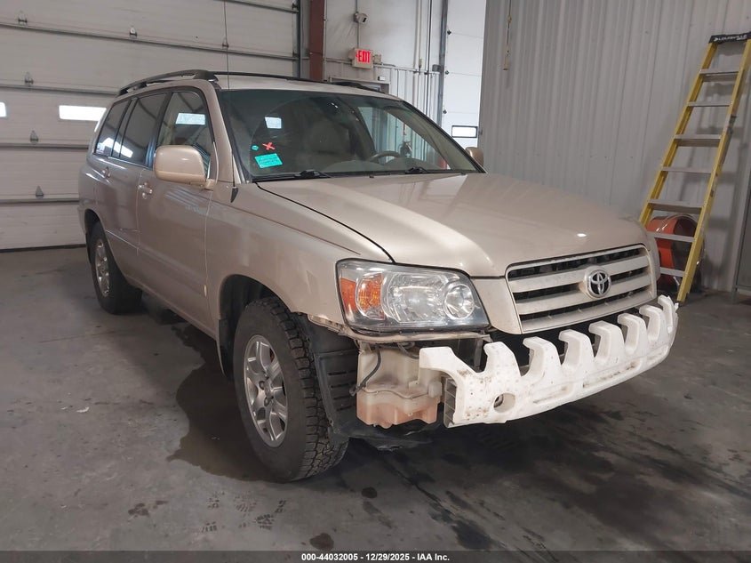 JTEDP21A660104044 2006 Toyota Highlander V6 auction photo 1