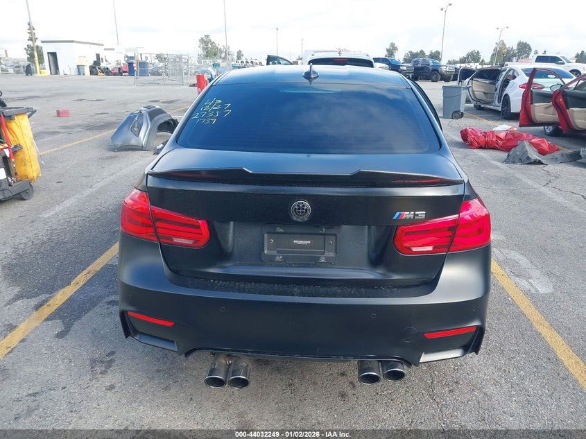 2016 BMW M3 VIN: WBS8M9C54G5D31739 Lot: 44032249
