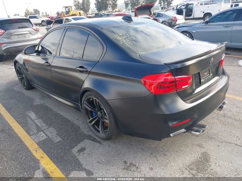 Vin: wbs8m9c54g5d31739, lot: 44528018, bmw m3 20163