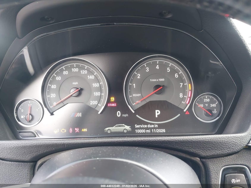 2016 BMW M3 VIN: WBS8M9C54G5D31739 Lot: 44032249