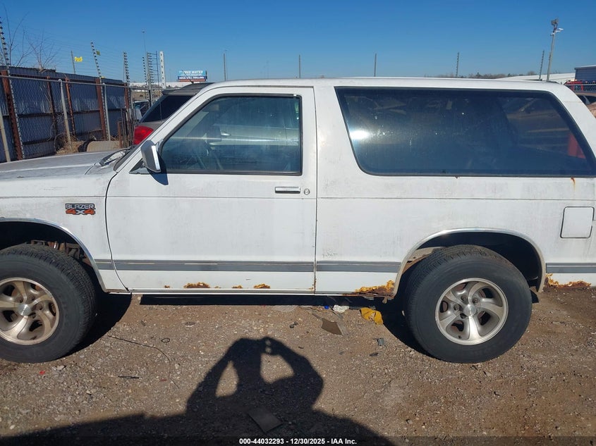 1985 Chevrolet Blazer S10 VIN: 1G8CT18BXF8250205 Lot: 44032293