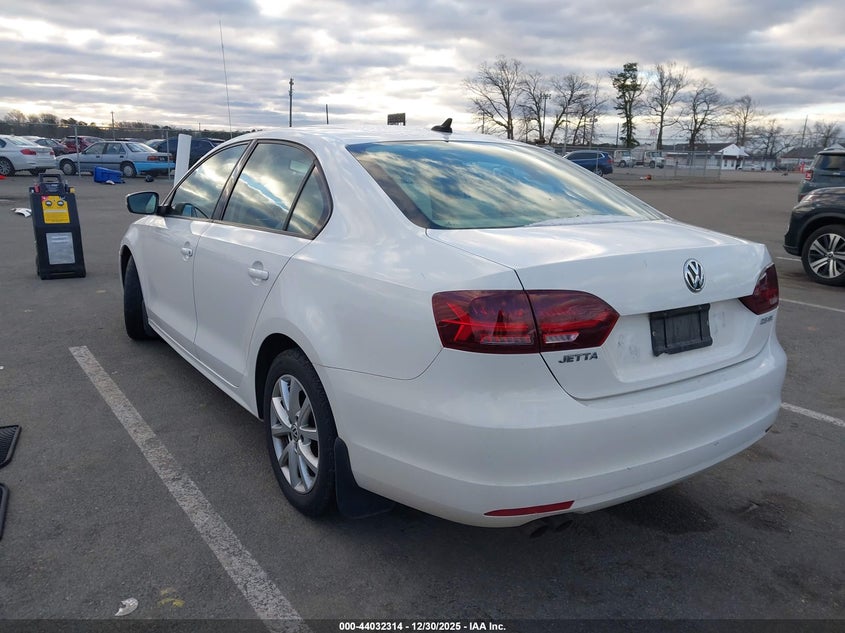 2012 Volkswagen Jetta 2.5L Se