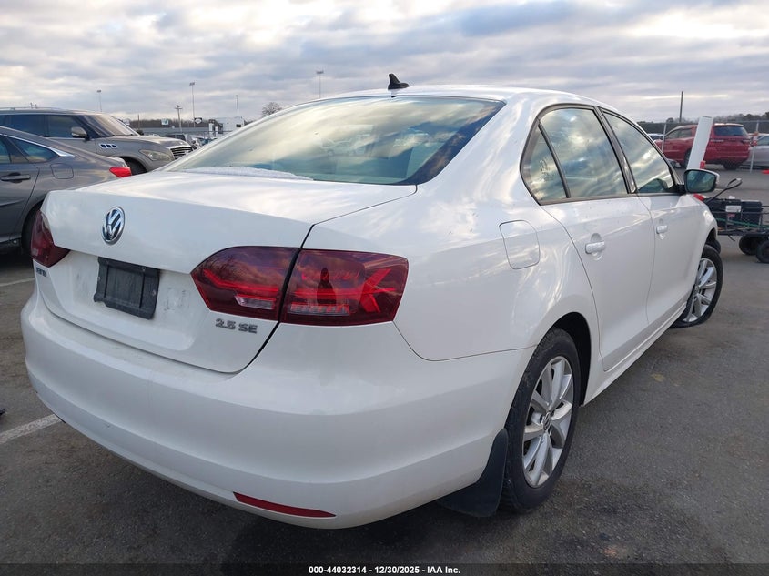 2012 Volkswagen Jetta 2.5L Se