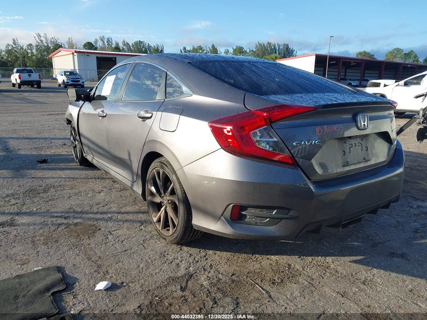 VIN 19XFC2F89KE029274 2019 HONDA CIVIC SPORT