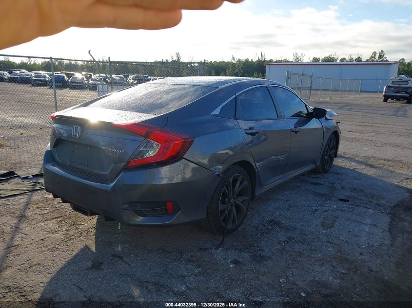 VIN 19XFC2F89KE029274 2019 HONDA CIVIC SPORT