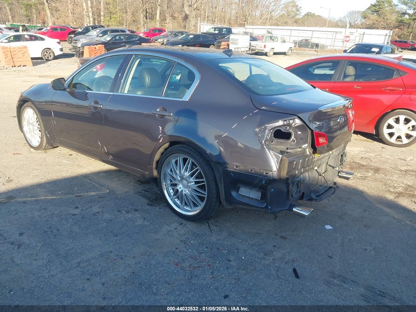 Vin: jn1cv6ap4am203015, lot: 44528301, infiniti g37 journey 20103
