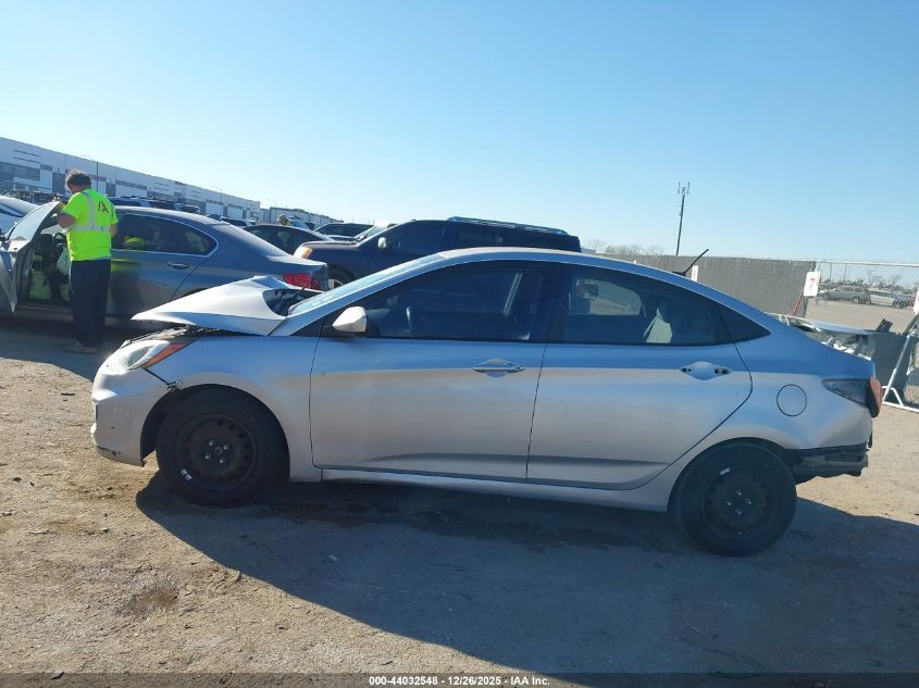 2013 Hyundai Accent Gls VIN: KMHCT4AE6DU535222 Lot: 44032548