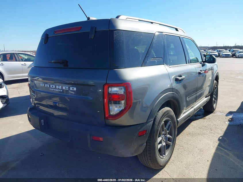 2025 FORD BRONCO SPORT 1.5L I-3 DI, DOHC, V(VIN: 3FMCR9BN4SRE76184