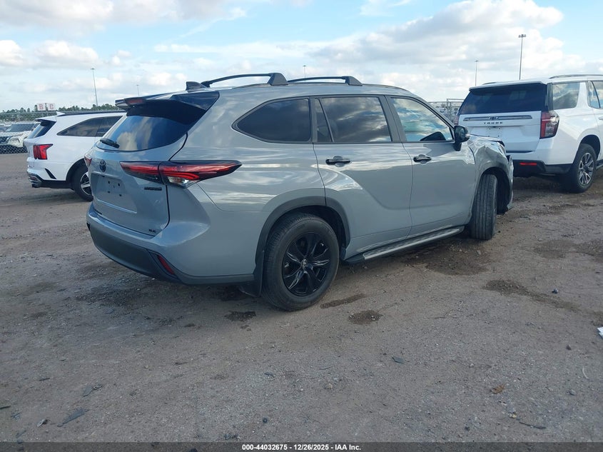 2024 Toyota Highlander Hybrid Xle Nightshade
