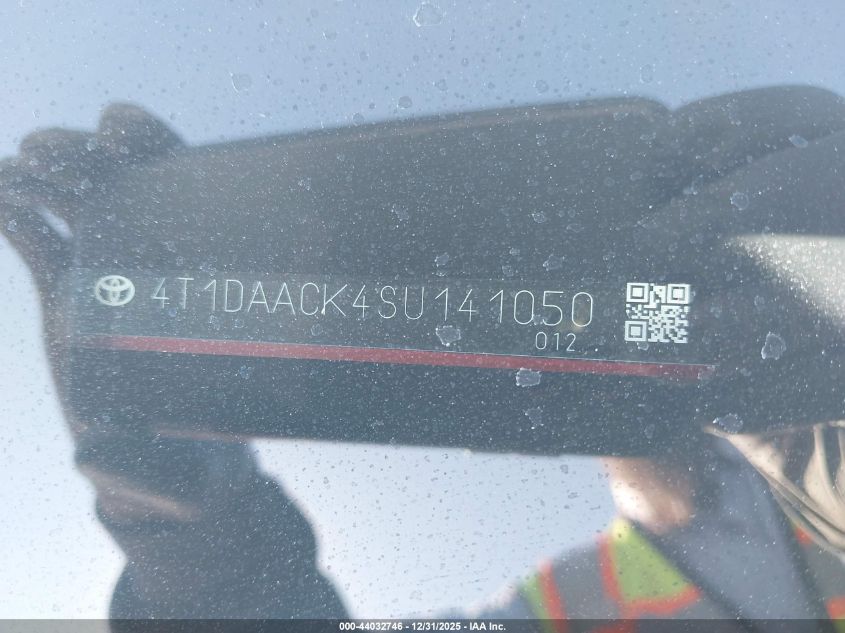 2025 Toyota Camry - 4T1DAACK4SU141050