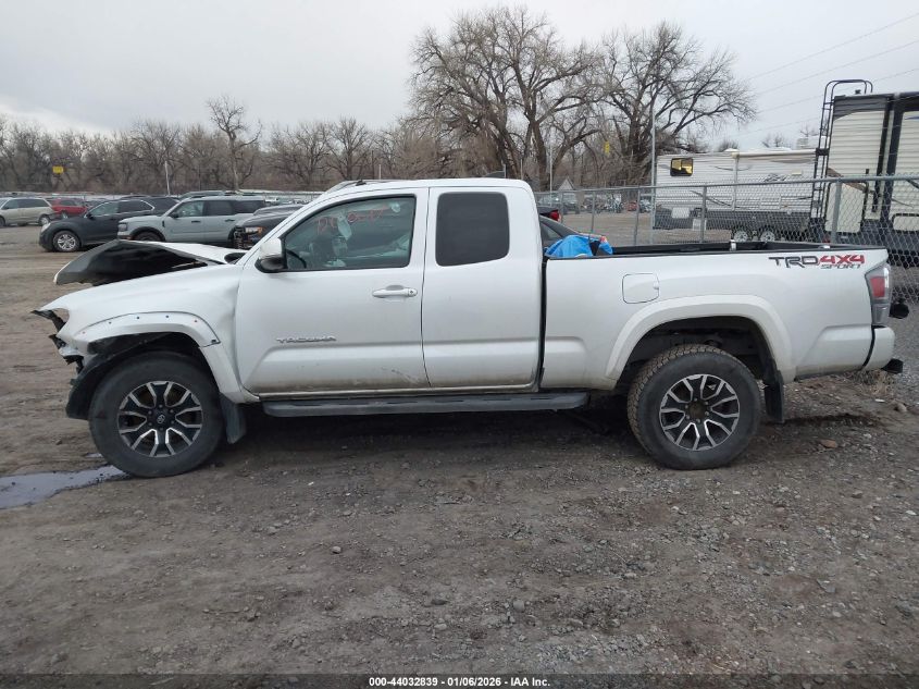 2022 Toyota Tacoma Trd Sport VIN: 3TYSZ5AN6NT077017 Lot: 44032839