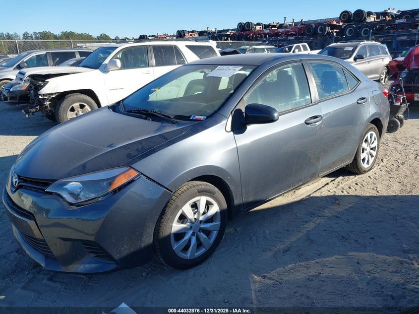 2016 Toyota Corolla Le