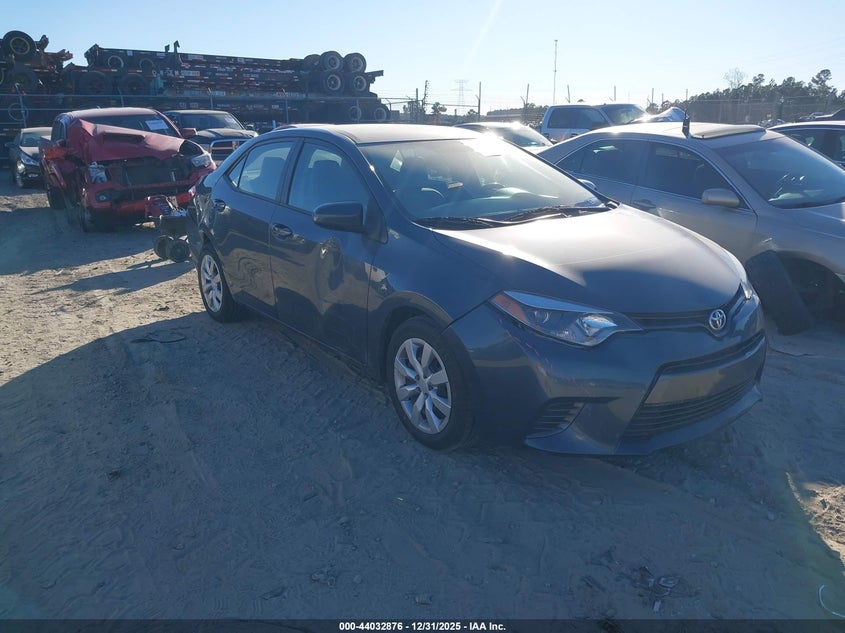 2016 Toyota Corolla Le
