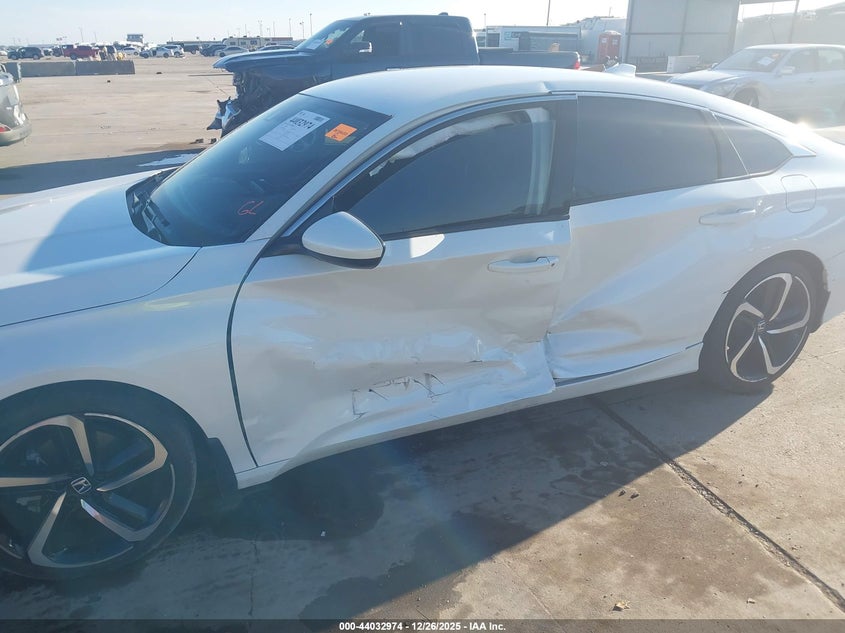 VIN 1HGCV1F34KA049559 2019 HONDA ACCORD SPORT