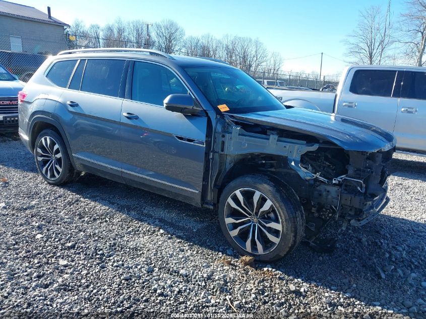 2022 Volkswagen Atlas 3.6L V6 Sel Premium R-Line
