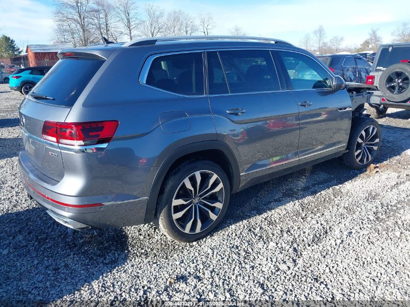 2022 Volkswagen Atlas 3.6L V6 Sel Premium R-Line