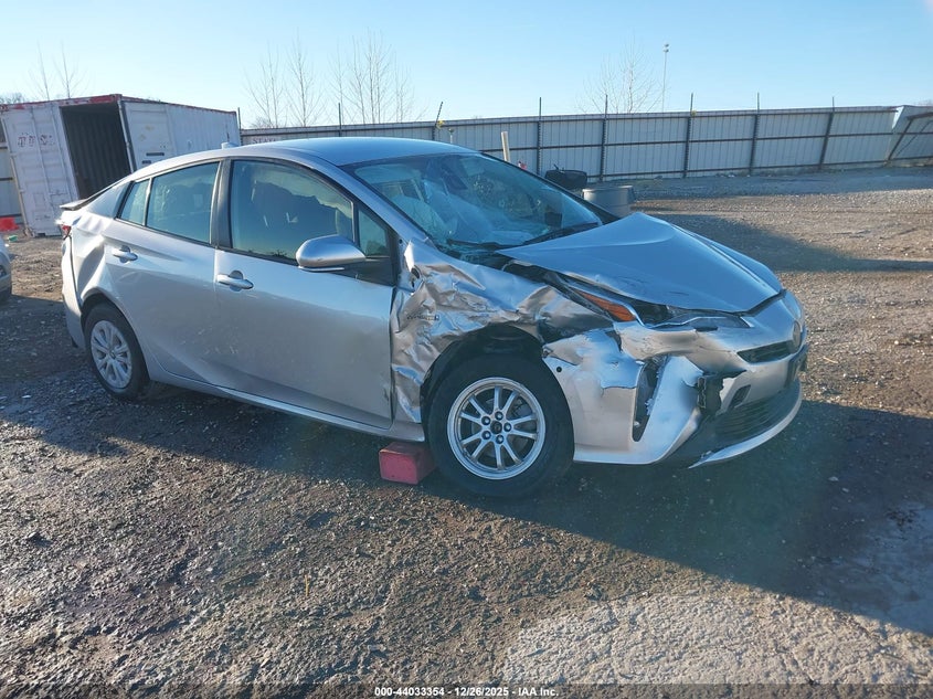 JTDKAMFU6M3144230 2021 Toyota Prius Le auction photo 1