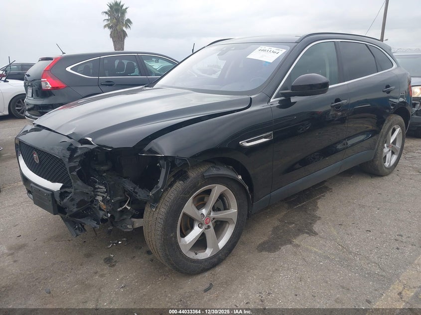 Vin: sadcj2fx6ka396768, lot: 44529133, jaguar f-pace 25t premium 20192